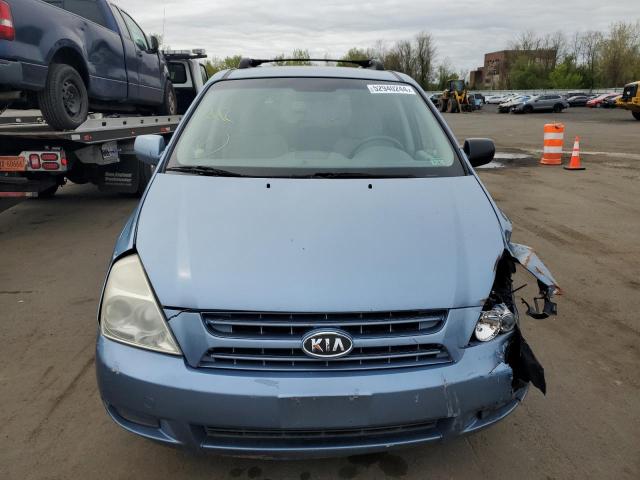 KNDMB233886198557 - 2008 KIA SEDONA EX BLUE photo 5