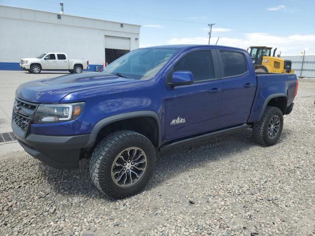 1GCGTEEN2H1274412 - 2017 CHEVROLET COLORADO ZR2 BLUE photo 1