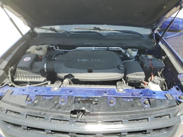 1GCGTEEN2H1274412 - 2017 CHEVROLET COLORADO ZR2 BLUE photo 11