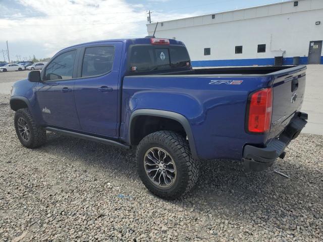 1GCGTEEN2H1274412 - 2017 CHEVROLET COLORADO ZR2 BLUE photo 2