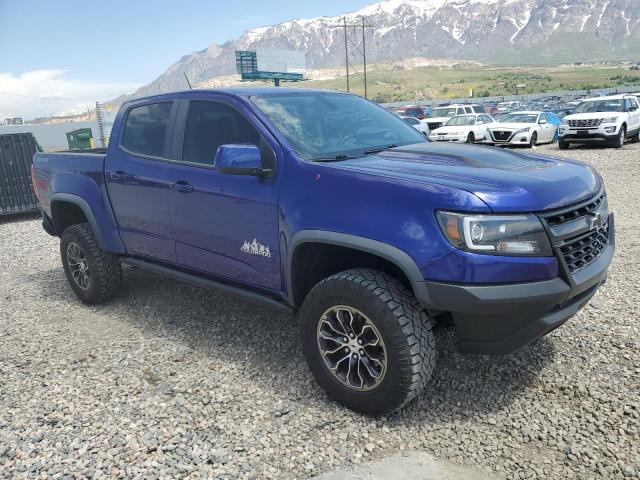 1GCGTEEN2H1274412 - 2017 CHEVROLET COLORADO ZR2 BLUE photo 4