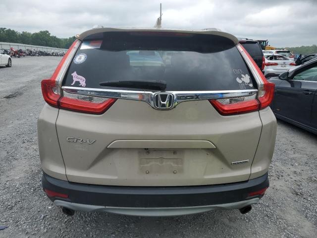 5J6RW1H93HL014123 - 2017 HONDA CR-V TOURING BEIGE photo 6