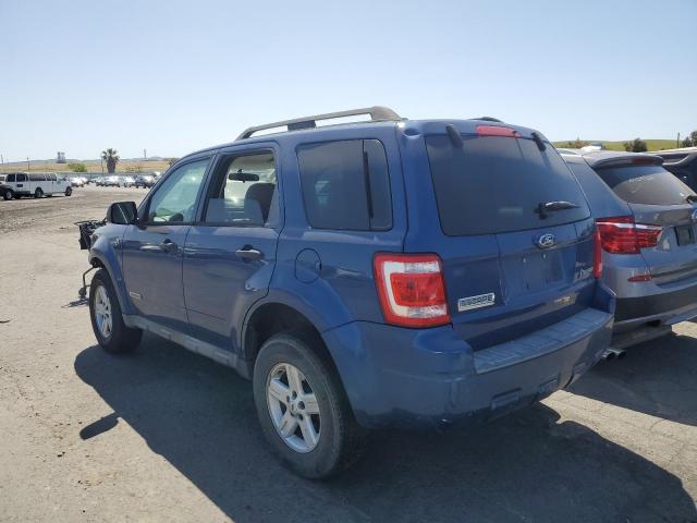 1FMCU49H18KB05739 - 2008 FORD ESCAPE HEV BLUE photo 2