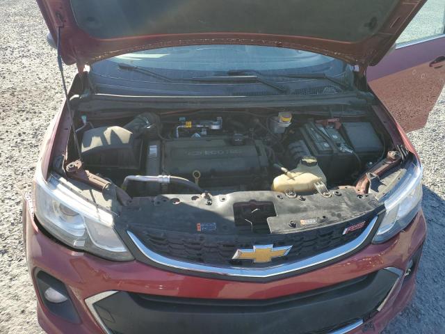 1G1JD5SH7J4100186 - 2018 CHEVROLET SONIC LT ბურგუნდია ფოტო 11