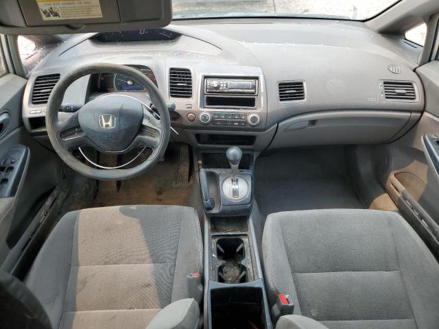 1HGFA16226L138735 - 2006 HONDA CIVIC DX SILVER photo 8