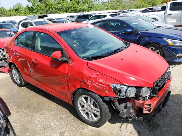 1G1JA5SH5C4180583 - 2012 CHEVROLET SONIC LS Qırmızı foto 4