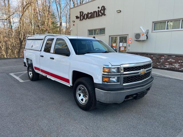 1GCVKPEH9EZ257846 - 2014 CHEVROLET SILVERADO K1500 WHITE photo 1