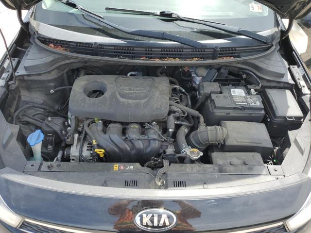 3KPA24AB7KE201457 - 2019 KIA RIO S BLACK photo 11