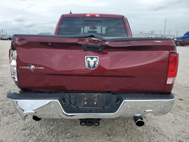 1C6RR6LT9JS232230 - 2018 RAM 1500 SLT RED photo 6