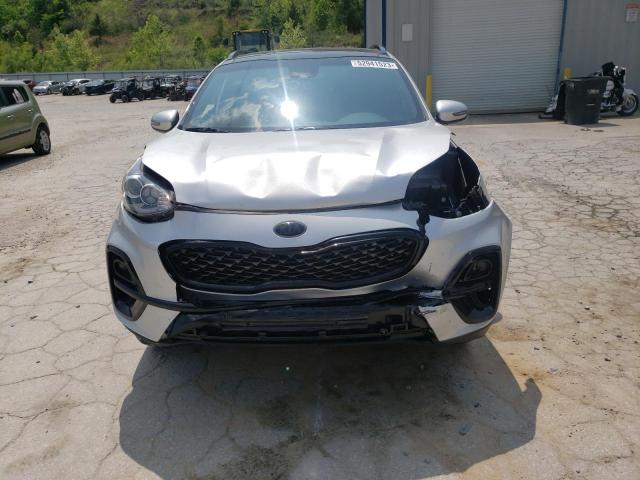 KNDP6CAC1N7961714 - 2022 KIA SPORTAGE S SILVER photo 5