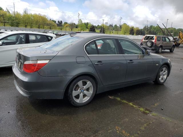 WBANF33537CS41490 - 2007 BMW 525 XI GRAY photo 3