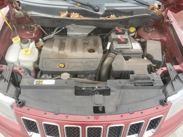 1C4NJCBB0ED865621 - 2014 JEEP COMPASS SPORT RED photo 12