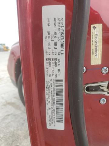 1C4NJCBB0ED865621 - 2014 JEEP COMPASS SPORT RED photo 13