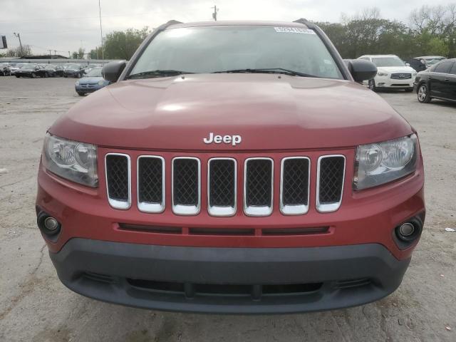 1C4NJCBB0ED865621 - 2014 JEEP COMPASS SPORT RED photo 5
