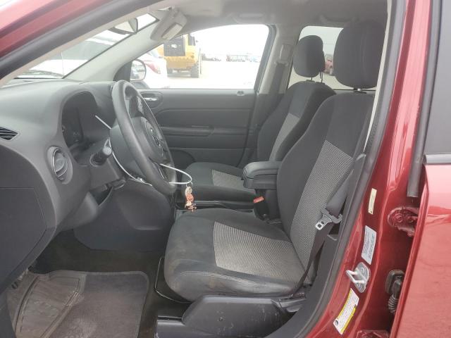 1C4NJCBB0ED865621 - 2014 JEEP COMPASS SPORT RED photo 7