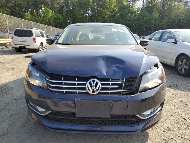 1VWCM7A32FC005076 - 2015 VOLKSWAGEN PASSAT SEL BLUE photo 5