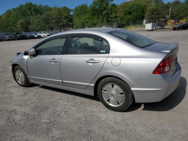 JHMFA36246S002007 - 2006 HONDA CIVIC HYBRID SILVER photo 2