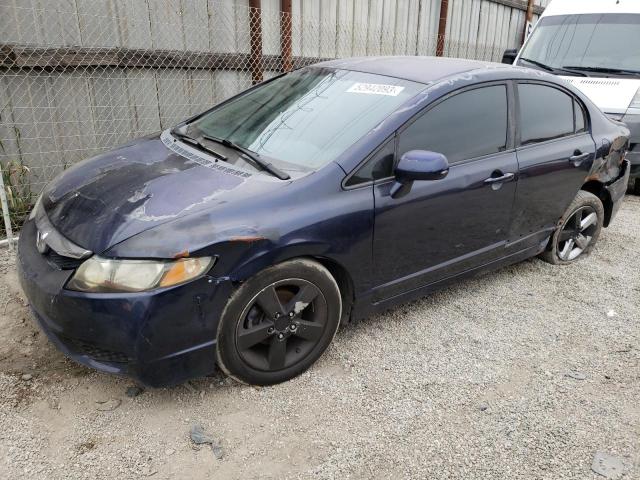 2HGFA1F68AH529591 - 2010 HONDA CIVIC LX-S ლურჯი ფოტო 1