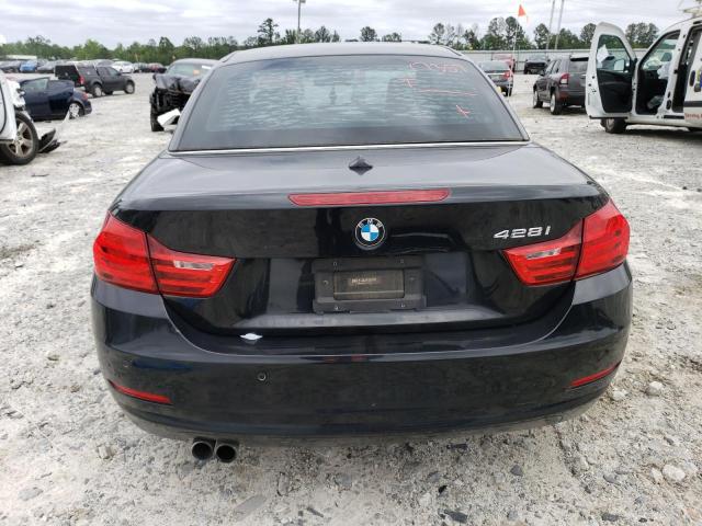 WBA3V5C57FP752245 - 2015 BMW 428 I BLACK photo 6