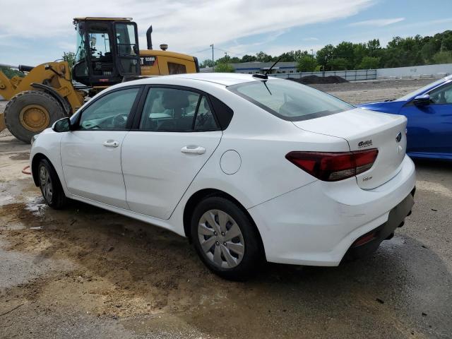 3KPA24AB5KE173724 - 2019 KIA RIO S WHITE photo 2