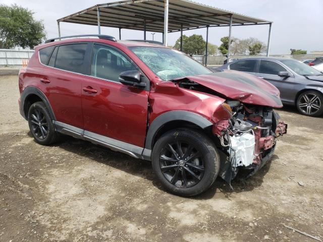 2T3RFREV8JW723574 - 2018 TOYOTA RAV4 ADVENTURE RED photo 4