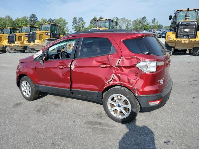 MAJ3S2GE8KC269567 - 2019 FORD ECOSPORT SE RED photo 2