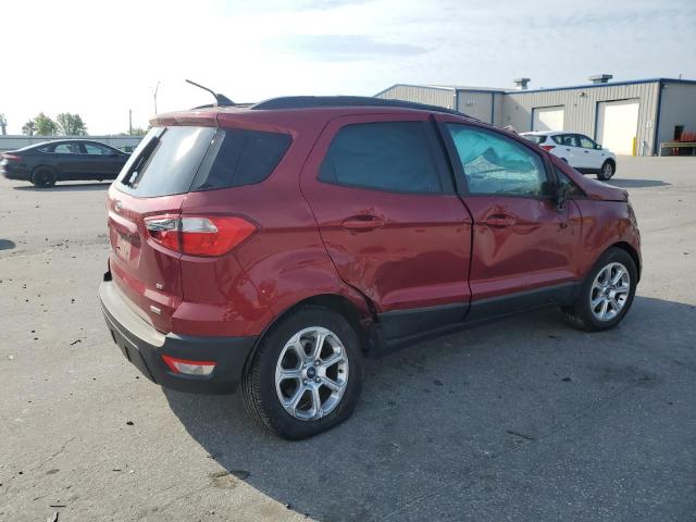 MAJ3S2GE8KC269567 - 2019 FORD ECOSPORT SE RED photo 3