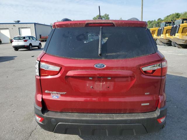 MAJ3S2GE8KC269567 - 2019 FORD ECOSPORT SE Rouge photo 6
