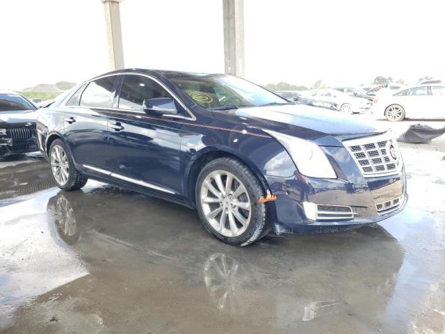 2G61P5S32E9202312 - 2014 CADILLAC XTS PREMIUM COLLECTION BLUE photo 4