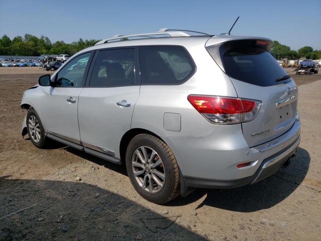 5N1AR2MMXEC710141 - 2014 NISSAN PATHFINDER S SILVER photo 2
