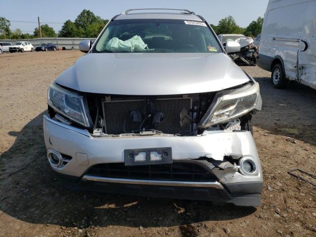 5N1AR2MMXEC710141 - 2014 NISSAN PATHFINDER S SILVER photo 5