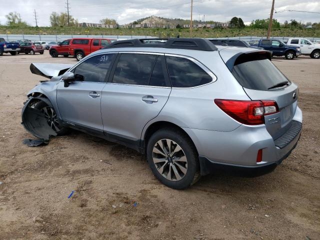 4S4BSBNC0F3305504 - 2015 SUBARU OUTBACK 2.5I LIMITED BLUE photo 2