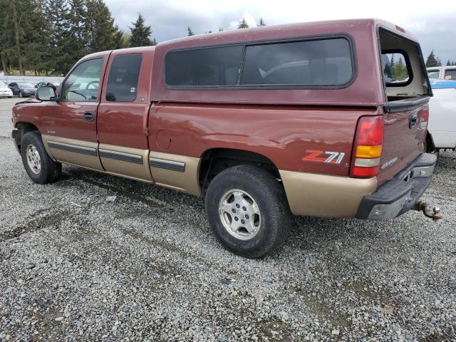 1GCEK19T4XE103227 - 1999 CHEVROLET SILVERADO K1500 BURGUNDY photo 2