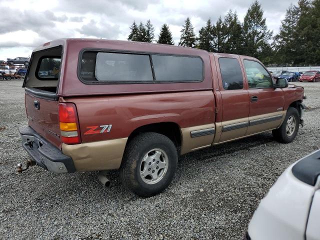 1GCEK19T4XE103227 - 1999 CHEVROLET SILVERADO K1500 BURGUNDY photo 3