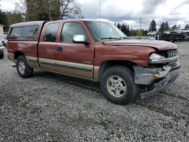 1GCEK19T4XE103227 - 1999 CHEVROLET SILVERADO K1500 BURGUNDY photo 4