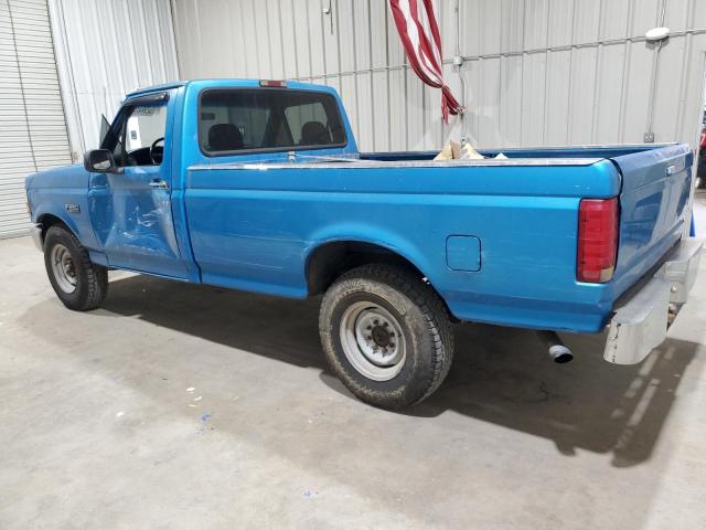 1FTEF25N3SNA75673 - 1995 FORD F250 BLUE photo 2