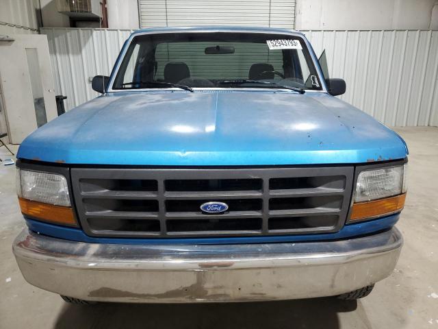 1FTEF25N3SNA75673 - 1995 FORD F250 BLUE photo 5
