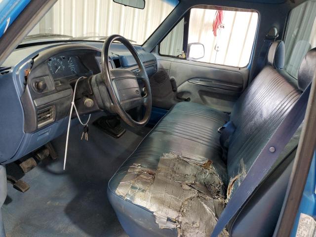 1FTEF25N3SNA75673 - 1995 FORD F250 BLUE photo 7