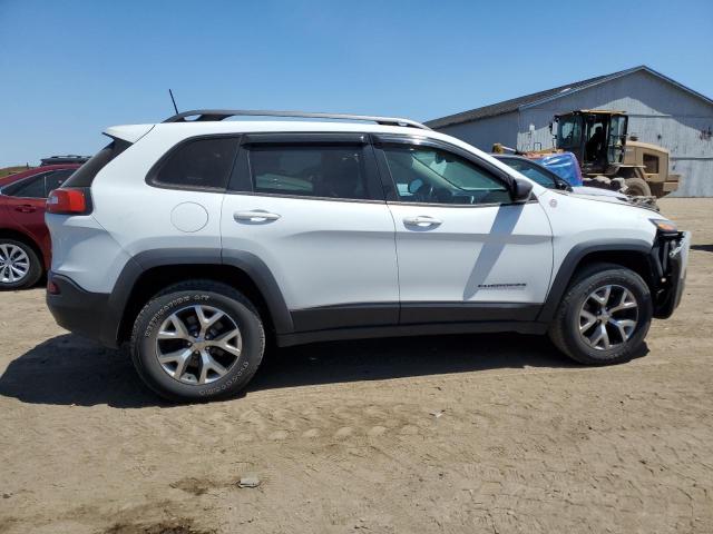 1C4PJMBS6FW616230 - 2015 JEEP CHEROKEE TRAILHAWK WHITE photo 3