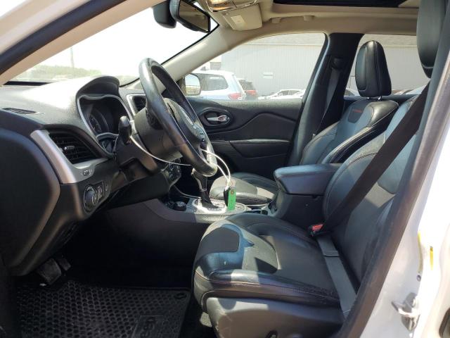 1C4PJMBS6FW616230 - 2015 JEEP CHEROKEE TRAILHAWK WHITE photo 7