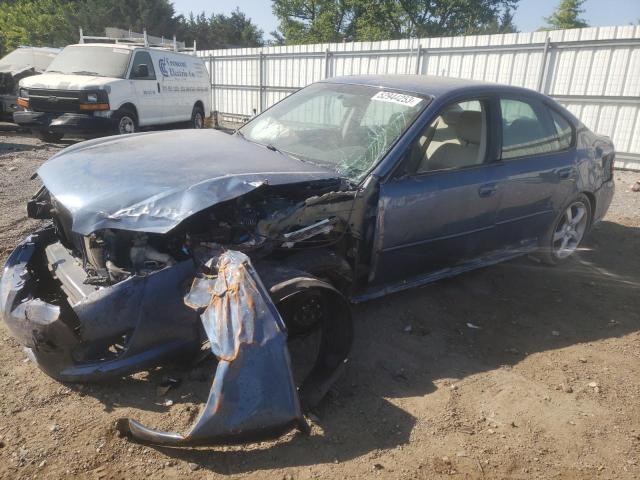 4S3BL616197222962 - 2009 SUBARU LEGACY 2.5I BLUE photo 1