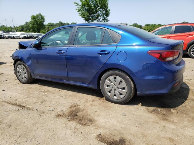 3KPA24AB4KE231046 - 2019 KIA RIO S BLUE photo 2