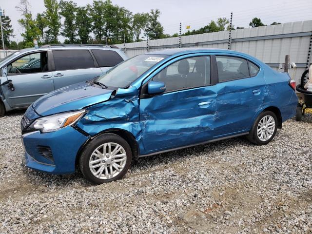 ML32FVFJ9NHF05912 - 2022 MITSUBISHI MIRAGE G4 SE BLUE photo 1