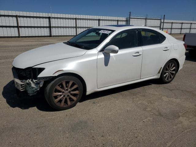 JTHBK262995087757 - 2009 LEXUS IS 250 WHITE photo 1