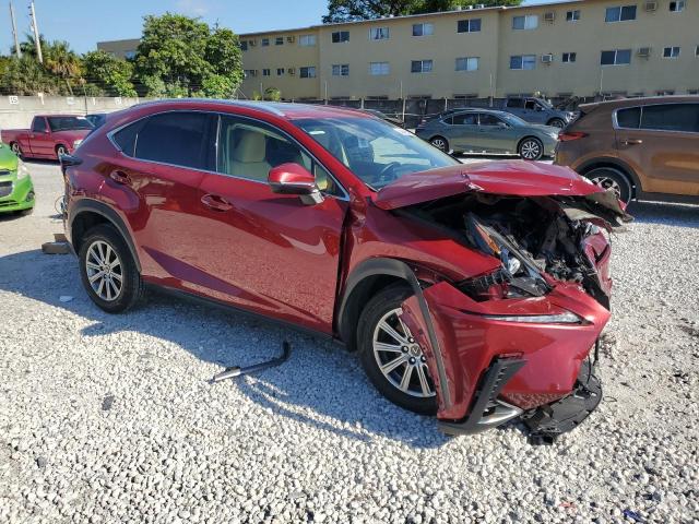 JTJYARBZ1K2127683 - 2019 LEXUS NX 300 BASE წითელი ფოტო 4