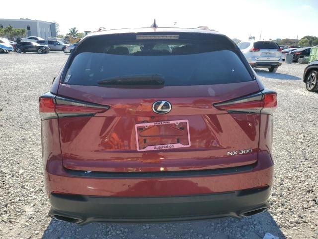 JTJYARBZ1K2127683 - 2019 LEXUS NX 300 BASE წითელი ფოტო 6