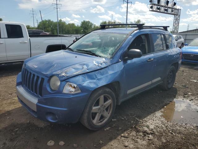 1J8FF57W67D185506 - 2007 JEEP COMPASS LIMITED BLUE photo 1