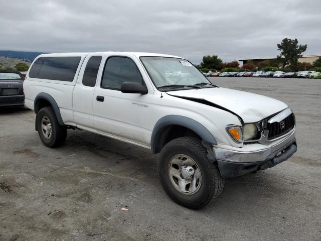 5TEWM72N52Z073111 - 2002 TOYOTA TACOMA XTRACAB WHITE photo 4