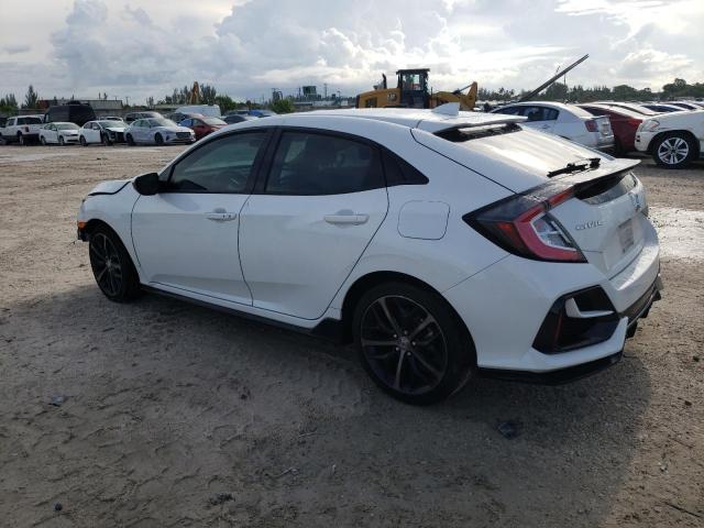 SHHFK7H47MU203476 - 2021 HONDA CIVIC SPORT WHITE photo 2