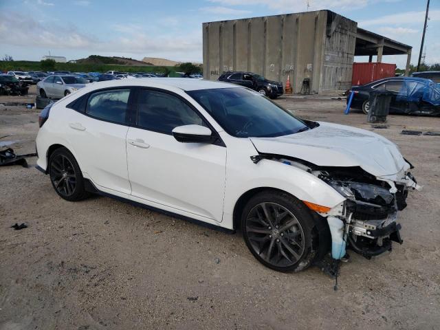 SHHFK7H47MU203476 - 2021 HONDA CIVIC SPORT WHITE photo 4
